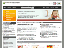 Tablet Screenshot of boekenwebsite.nl